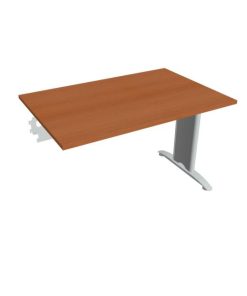 Rokovací stôl Flex, 120x75,5x80 cm, čerešňa/kov