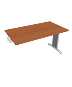 Rokovací stôl Flex, 140x75,5x80 cm, čerešňa/kov