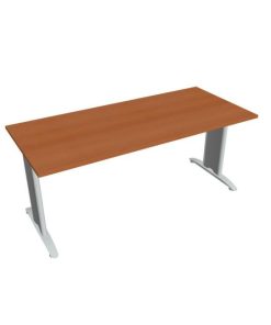 Rokovací stôl Flex, 180x75,5x80 cm, čerešňa/kov