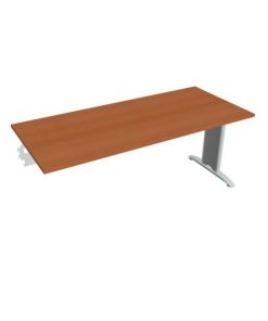 Rokovací stôl Flex, 180x75,5x80 cm, čerešňa/kov