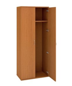 Šatníková policová skriňa Strong, 80x192x40 cm, čerešňa/čerešňa