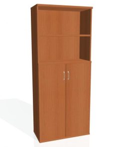 Policová skriňa Strong, 80x192x40 cm, čerešňa/čerešňa