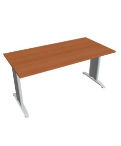 Rokovací stôl Flex, 160x75,5x80 cm, čerešňa/kov