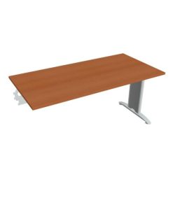 Rokovací stôl Flex, 160x75,5x80 cm, čerešňa/kov