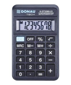 Kalkulačka Donau Tech K-DT2085 vrecková čierna