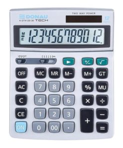 Kalkulačka Donau Tech K-DT4129 strieborná