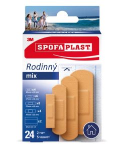3M Spofaplast Rodinný Mix 603, 24 ks