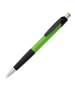 Guľôčkové pero plastové GARNA svetlo zelené