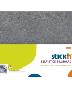 Samolepiaca nástenka Stick’n Hopax 58x46 cm sivá