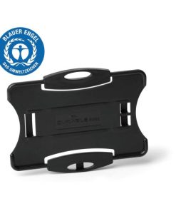 Visačka na plastovú kartu otvorená DURABLE ECO čierna 87x54mm 10ks