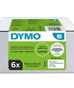 Samolepiace etikety Dymo LW 101x54mm menovky balíky biele 1320ks