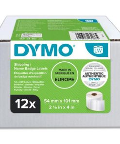 Samolepiace etikety Dymo LW 101x54mm menovky balíky biele 2640ks