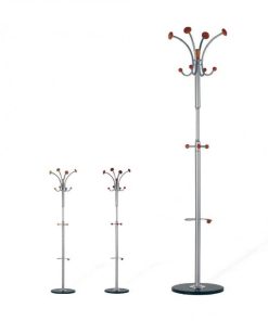 Podlahový vešiak Britt 42 x 189 x 42 cm, čerešňa