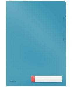 Obal L pevný Leitz Cosy A4 200mic kľudný modrý 3 ks