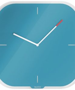 Nástenné hodiny Leitz Cosy kľudná modrá