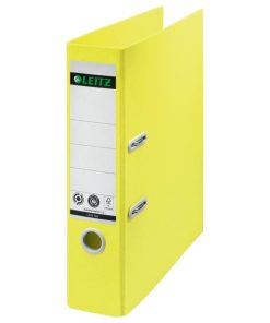 Zakladač pákový Leitz 180° Recycle 8cm žltý