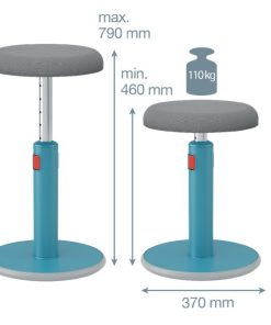 Ergonomická balančná stolička Leitz Cosy Ergo kľudná modrá