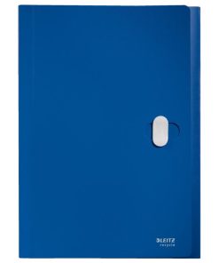 Aktovka plastová s priehradkami Leitz Recycle modrá