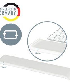 Nastaviteľná podložka pod zápästie Leitz Cosy Ergo ku klávesnici sivá