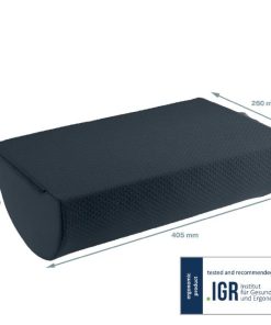 Opierka na nohy Leitz Cosy Ergo zamatový sivý