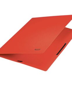 Kartónový obal s gumičkou Leitz Recycle červený