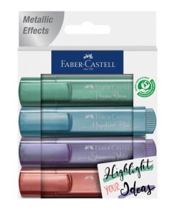 Zvýrazňovač Metallic 1546/4 zelená, modrá, medená, fialová