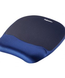 Opierka z pamäťovej peny zafírová