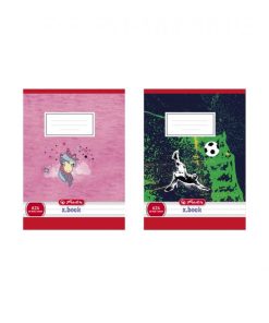 Zošit Herlitz 624, A6, linajkový, 70g/m2, mix motívov