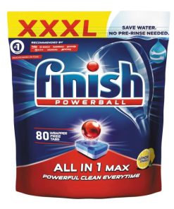 Finish tablety do umývačky riadu All in1 Max ( 80ks) Lemon