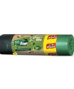 Vrecia zaťahovacie FINO Green Life Easy 60 ℓ, 27 mic., 63 x 72 cm (10 ks)