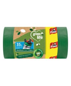 Vrecia zaväzovacie FINO Green Life Easy 35 ℓ, 22 mic., 50 x 55 cm (22 ks)