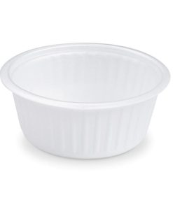 Termo miska (XPS) biela Ø127mm 340ml (50 ks)