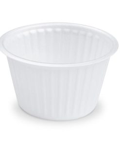 Termo miska (XPS) biela Ø127mm 460ml (50 ks)