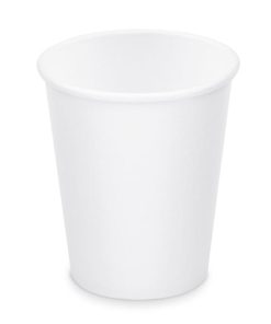 Papierové poháre biele Ø80 mm 280 ml ’M’ (50 ks)