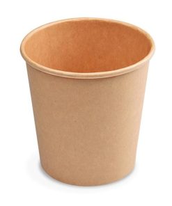 Papierové poháre hnedé kraft Ø 73 mm 200 ml. (50 ks)