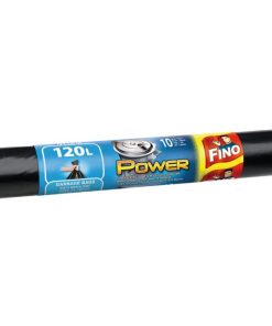 Vrecia zaväzovacie FINO Power 120 ℓ, 40 mic., 70 x 110 cm, čierne (10 ks)