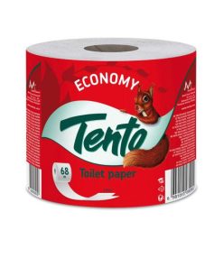Toaletný papier 2-vrstvový TENTO Economy, návin 60 m