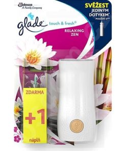Glade Touch&Fresh osviežovač + 2 x 10 ml náplň Relaxing Zen