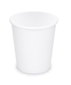 Papierové poháre biele Ø73 mm 200 ml ’S’ (50 ks)