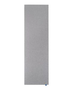 Textilná akustická napichovacia nástenka WALL-UP verikálna 200x59,5 cm tichá sivá