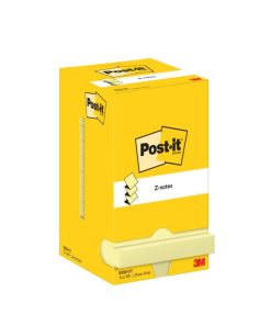 Samolepiaci Z-bloček Post-it 76x76 žltý 12x100 lístkov