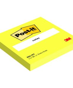 Samolepiaci bloček Post-it 76x76 žltý 6x 100 lístkov