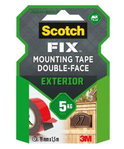Montážna páska Scotch do exteriéru, 19 mm x 1,5 m