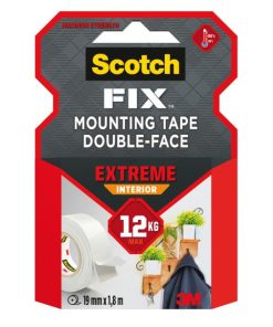 Montážna páska Scotch do interiéru supersilná, 19 mm x 1,8 m