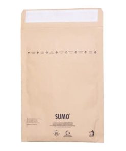 Bublinkové obálky recyklované SUMO 16,5x21,5cm hnedé
