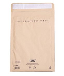 Bublinkové obálky recyklované SUMO 24,5x34cm hnedé