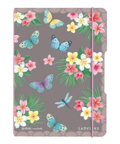 Zošit Herlitz my.book Flex Ladylike Motýľ A5 40 listov bodkovaný