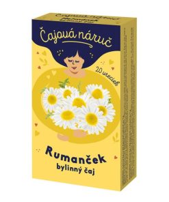 Čaj LEROS bylinný Čajová náruč rumanček 20 x 1 g