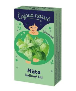 Čaj LEROS bylinný Čajová náruč mäta pieporná 20 x 1 g