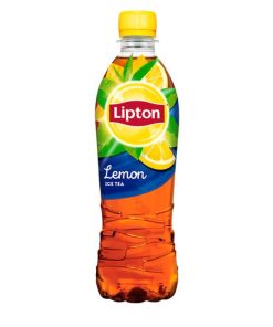 Čierny ľadový čaj Lipton citrón 12 x 0,5 ℓ
